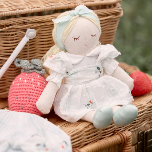 Amelia Linen Soft Plush Toy Boxed 25.4cm